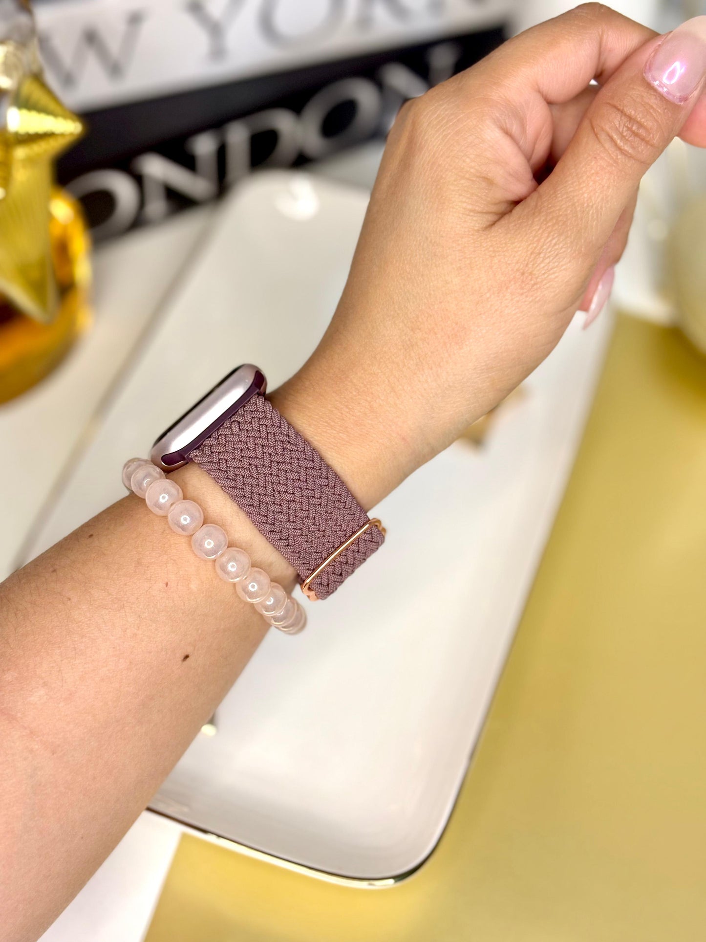 Correa Apple Watch de Nylon elástica