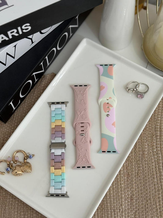 Correa Apple Watch Colores Pastel
