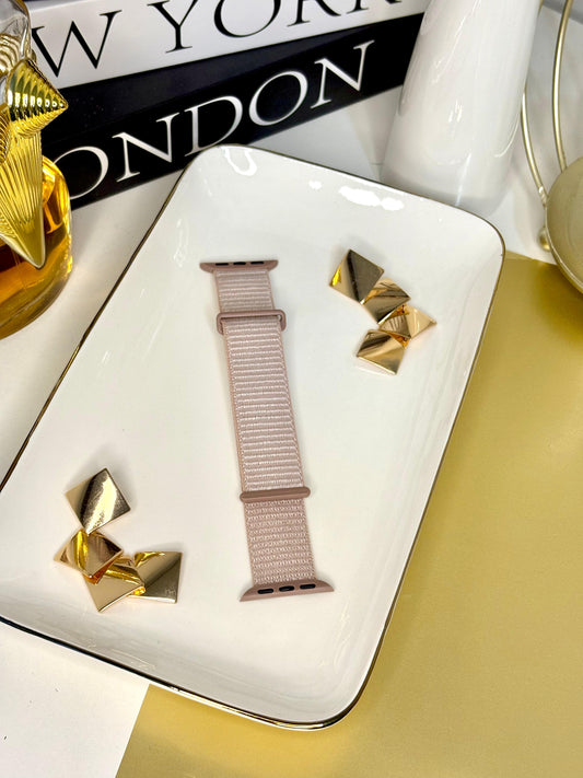 Correa Apple Watch Velcro Rosa